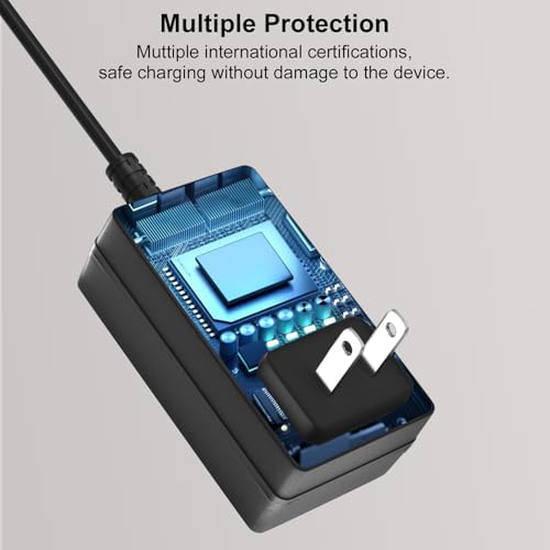 Ultra-Fast 24 V Hypervolt Charger for Hyperice Massage Guns – Lightweight AC/DC Power Adapter for HPI5300000100 & 42000 038-00 Models, Durable Design to Optimize Recovery & Relaxation Sessions