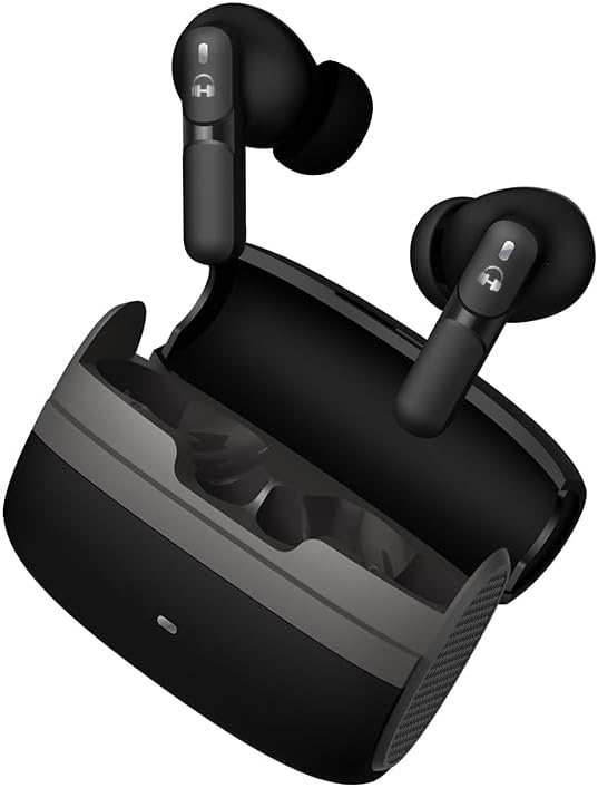 Transform Your Sound Journey with HARMONY TWENTY-TWO HTT-19 Wireless Earbuds – Cutting-Edge Bluetooth 5.4 Technology, IPX5 Waterproof Rating for Active Lifestyles, Extended 6-Hour Playtime plus 35-Hour Charging Case, Powerful 13 mm Drivers for Deep Bass, and Advanced ENC 4 Mic Noise Cancellation – Perfect for Music Lovers and On-the-Go Professionals