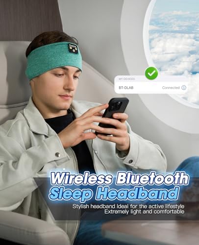 Perytong Wireless Bluetooth Sports Headband Headphones – Ultimate Comfort & Crystal-Clear Sound for Sleep, Yoga & Jogging – Perfect for Insomnia Relief, Meditation, and Easy Device Pairing