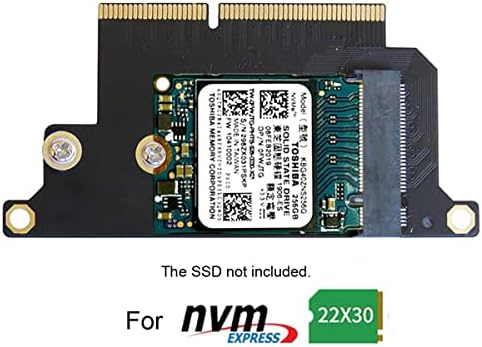 Elevate Your 2014 Mac Book Mini with the Cablecc M.2 NVME SSD Converter Card – Unleash High-Speed Storage Potential for A1347, MEGEN2, MEGEM2, MEGEQ2 Models, Effortless Plug-and-Play Installation for Enhanced Performance and Reliability, Perfect for Creative Professionals and Gamers Seeking Superior Data Transfer Efficiency