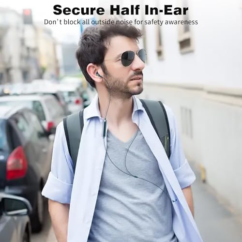 High-Fidelity USB C Wired Earbuds for Samsung and i Phone – Ergonomic Type C Stereo Earphones with Microphone, Volume Control & Magnetic Design for Ultimate Comfort – Enhance Your Audio Experience on Android Devices & i Pads in Sleek Black