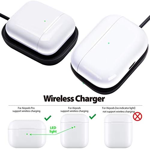 Sleek Silver Wireless Charging Dock for Air Pods Pro 2/3 & Air Pods 2 – Fast, Universal Power Solution for Effortless Charging Anywhere – Modern Aluminum Alloy Design for Home, Office, and Travel Convenience