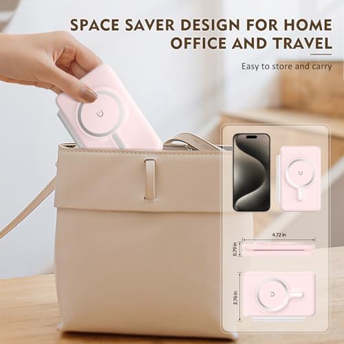 Revolutionize Your Charging Experience with the Ultimate 3-in-1 Wireless Charging Station for i Phone, Apple Watch, and Air Pods – Magnetic Foldable Design for Enhanced Portability and Fast Charging Compatibility with i Phone 16, 15, 14, 13, 12 Pro Max Plus – Effortlessly Streamline Your Tech Setup and Eliminate Cable Clutter – Durable and Stylish Solution for Home and Office Use