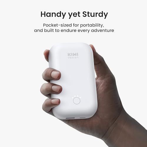 Elevate Your Gaming Experience with the KIWI Design B1 Plus 10000 m Ah Power Bank – Ultimate Compatibility for Meta Quest 3 S/Quest 3/Quest 2 Accessories, Lightweight & Ergonomic for Extended Playtime with Balanced Head Pressure, Fast Charging Power Bank for Uninterrupted Gameplay