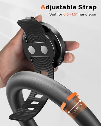Ultimate Mag Safe A2 C Gym Fitness Phone Mount – Unmatched 17 N52 Magnet Technology for Secure Grip on Equipment and Strollers – Versatile Adjustable Silicone Strap for One-Handed Operation – Compatible with i Phone 12-16 Series and Non-Mag Safe Devices – Ideal for Treadmills, Peloton Bikes, and More – Effortless Detachable Design for Multi-Surface Use – Perfect for Home, Gym, and On-the-Go Convenience – Includes Metal Ring for Enhanced Compatibility – Premium Stability and Reliability for Active Lifestyles – Comprehensive User Manual and Dedicated Customer Support Included