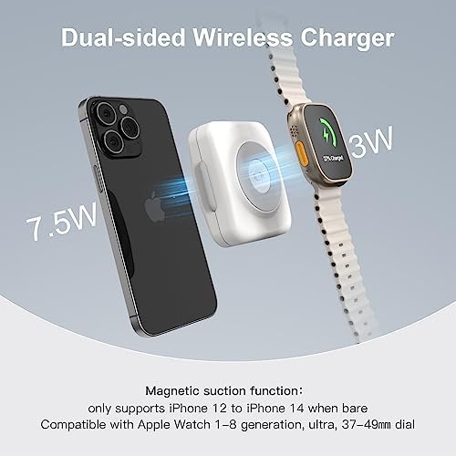 Revolutionary EB25 7000 m Ah Mag Safe Wireless Power Bank: Effortless Fast Charging for i Phone 16/15/14/Pro/Max/Plus/13/12, Air Pods & Apple Watch – Ultimate Portability and Magnetic Convenience for On-the-Go Power Solutions