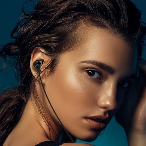 Stylish Rose Gold USB C Earbuds – Premium In-Ear Headphones with Superior Stereo Bass and Built-in Microphone for i Phone 15, Samsung, and Google Pixel – Ergonomic Design with Convenient Volume Control for Unmatched Comfort and Everyday Audio Excellence