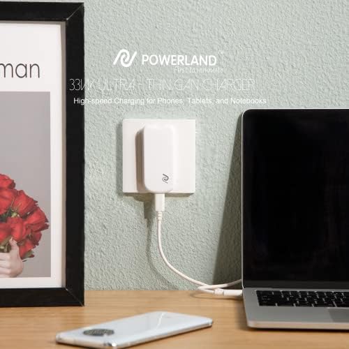 33 W Ultra-Thin USB C Charger – Foldable PD PPS Fast Charging Adapter for i Phone 15/14/13/12, Galaxy, Pixel, i Pad & Mac Book – Enhanced Portability, Safety Features, and Versatile Compatibility for On-the-Go Power Solutions