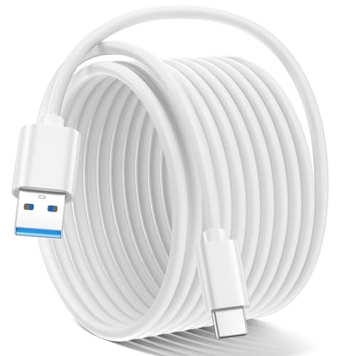 Compact 6-Inch USB A to USB C 3.1 Cable – 2-Pack for High-Speed 10 Gbps Data Transfer & Fast Charging | Perfectly Compatible with i Phone 15, Mac Book Pro, i Pad Pro, Samsung Galaxy S24, and Google Pixel | Ideal for Travel & Clutter-Free Connectivity | Durable Design for Everyday Use