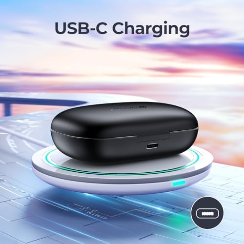 Ultimate Bluetooth 5.3 Wireless Earbuds with Cutting-Edge Active Noise Cancelling – 90 Hours of Playtime for All-Day Listening – IPX7 Waterproof for Ultimate Durability – Ergonomic Design for Secure Comfort – Ideal for Audiophiles and Active Lifestyles Seeking Premium Sound and Hands-Free Calling Solutions