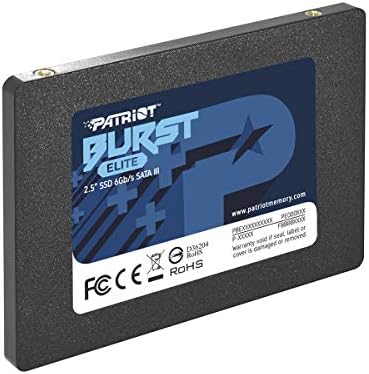 Patriot Memory Burst Elite 480 GB SATA III SSD – Lightning-Fast 2.5 Inch Solid State Drive for Unmatched Performance and Reliability in Gaming and Everyday Use