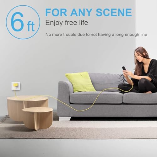 20 W PD USB-C Wall Charger with 6 FT Fast Charging Cable for i Phone 14/13/12/11/Pro/Pro Max/Mini/Xs Max/XR/X and i Pads – Rapid Power for Apple Devices with Enhanced Safety Features and Portability