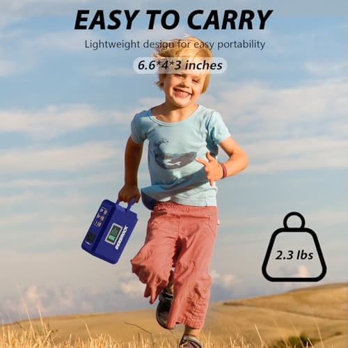GENSROCK 24,000 m Ah Portable Power Bank – High-Capacity 150 W Peak AC Charger with 8 Ports for Laptops, i Phones, and More – Ultimate Solution for Outdoor Adventures, Home Emergency Backup, and On-the-Go Professionals – Enhanced Durability and Fast Charging Performance