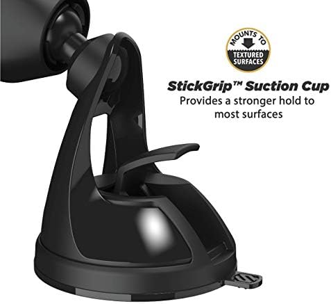 Scosche Magic Mount Select Dual Pack – Premium Magnetic Car Phone Holder for i Phone & Android – Secure 360° Adjustable Mount for Hands-Free Driving – Ideal for Dash & Window Use – Durable Design for Enhanced Compatibility & Safety