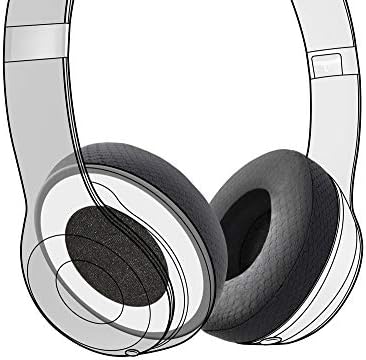 Upgrade Your Beats Solo 3 with Dekoni Memory Foam Earpad Replacement – Premium Soft Knit Jerzee Covers for Ultimate Comfort and Enhanced Audio Isolation – Quick Installation for Superior Listening Experience