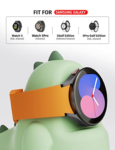 ELETIUO Mint Green Charging Stand for Samsung Galaxy Watch 5 & 5 Pro – Non-Slip Dock with Cable Management for Enhanced Stability & Style – Perfect Smartwatch Accessory for Organized Charging Stations