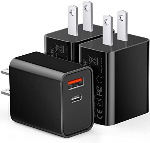 30 W Dual Port USB C Fast Charger Pack – Rapid Charging Adapter for i Phone 16/15/14/13/Pro/Pro Max & i Pad, Enhanced Compatibility with Samsung S21/S22 & Google Pixel – Compact Power Solution for Home, Office & Travel