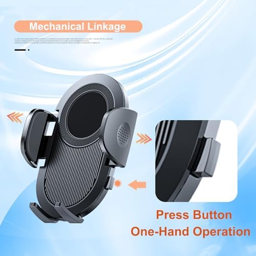 Elevate Your Driving Experience with the XHRING Jeep Cell Phone Holder Mount – Premium Air Vent Mobile Stand for Wrangler JL, JK, Gladiator & More – Ideal for Hands-Free Navigation & Safe Communication – Stylish & Robust Design for Every Adventure