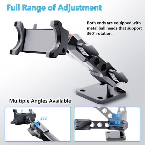 for Jeep 2024 2025 Wrangler JL JLU JT 4XE Phone Mount – Dashboard Phone Holder for Jeep Wrangler Gladiator 2/4 Door Accessories, with The Strongest Magnet (NOT for 1945-2023 JL JT) – Enhanced Compatibility and Speed