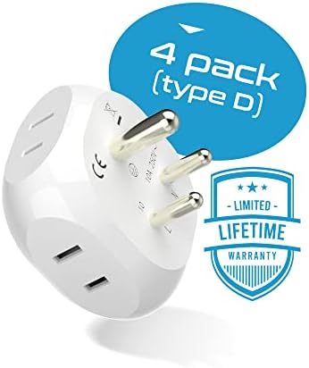 Ultimate Compact Travel Power Adapter for UK & Ireland – Dual USB & USB-C Fast Charger with 3.1 A Output – Type G Plug Converter for Seamless Global Connectivity in Hong Kong, England, Dubai, and Saudi Arabia – Safe, Efficient Design for Smart Travelers
