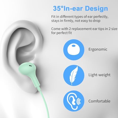 Lightweight USB Noise-Canceling Headset with Microphone for PCs and Laptops – 7.5 Ft Wired Earbuds Featuring In-Line Volume Control for Seamless Zoom Meetings and Online Learning, Optimized for Dell & HP – Superior Comfort and Crystal-Clear Audio for Extended Use