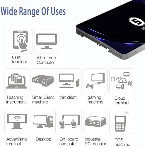 Transform Your System with the Shark Speed 64 GB MSATA SSD – High-Performance Internal Solid State Drive for Enhanced Speed and Storage in Desktops & Laptops – Lightning-Fast SATA III 6 Gb/s for Gamers and Professionals Seeking Unmatched Efficiency and Reliability