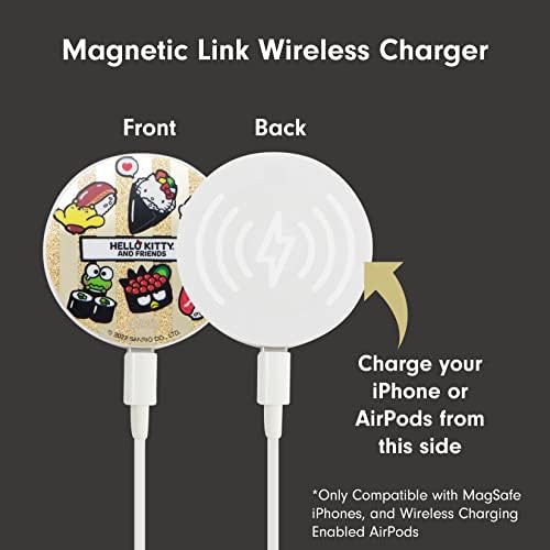 Sonix x Sanrio Hello Kitty & Care Bears Magnetic Mag Safe Charger for i Phone 12-16 Series | 6.5 ft USB-C Fast Wireless Charging Cable | Stylish, Playful, and Efficient Power Solution for Your Device