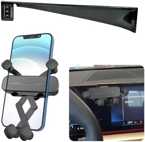 BMW 5 Series Car Phone Holder Mount (2017-2023) – Ultimate Smartphone Bracket for M5, 525 i, 530 i, 540 i, M550 i, 530 e x Drive – Hands-Free Navigation & Sleek Interior Upgrade with Secure Adjustable Design – Effortless Installation & Durable Construction for Safe Driving