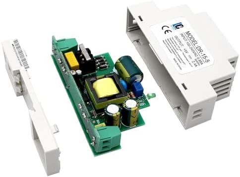 Compact 15 W Din Rail Switching Power Supply Adapter – Efficient 5 V DC Converter for Seamless Device Compatibility and Enhanced Safety Features in Power Accessories