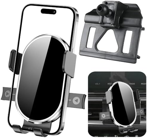 Kia Forte 2019-2024 Car Phone Holder: 360-Degree Rotating Dashboard Mount for Secure Navigation & Hands-Free Use – Premium Cell Phone Cradle Accessory for Enhanced Driving Safety and Style