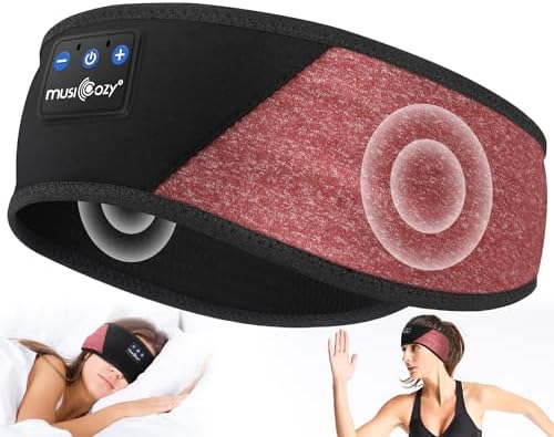 Revolutionary Bluetooth 5.4 Sleep Mask Headphones with Superior HD Sound Quality – Ultimate Comfort Music Headband Perfect for Travel, Yoga, and Running – Exceptional Gift Option for All, Featuring Unmatched Compatibility for an Elevated Listening Experience