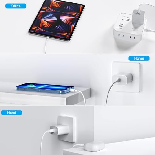 High-Speed i Phone Charging Solution: 10 ft USB C to Lightning Cable with Compact Type C Wall Adapter for Effortless Power Boosting – Perfectly Compatible with i Phone 14 Pro Max, 14 Plus, 14, 13, 12 Mini, 11, XS Max, XR, and i Pad – Durable, Portable, and Ideal for Active Lifestyles