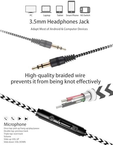 Vibrant Pink Over-Ear Kids Earbuds with Secure Earhooks – Perfectly Designed Audio Companion for Ages 3-8, Ideal for School, Home, and On-the-Go Listening with Universal 3.5 mm Compatibility for Phones and PCs