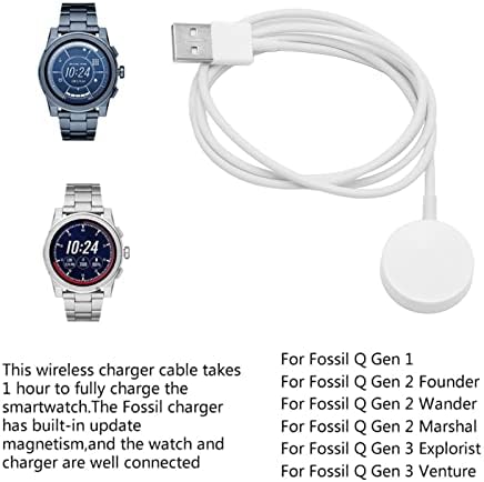 Revolutionary Magnetic Wireless Charger for Smartwatches – Fast Charging Dock Compatible with Gen 1, 2 & 3 Models – Effortless Power-Up Solution in Sleek White Design for Ultimate Convenience and Durability
