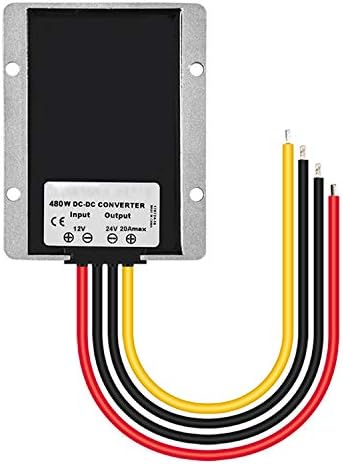 High-Efficiency DC/DC Voltage Booster – Transform 12 V to 48 V for Automotive and Marine Use, 5 A 240 W Power Supply Module, Compact Voltage Regulator with Overcurrent Protection for Enhanced Electrical Systems in Cars, Boats, and Trucks