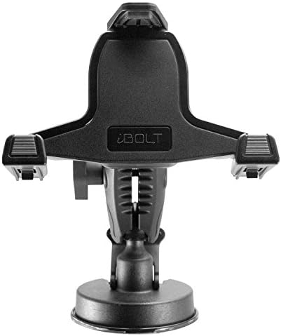 Revolutionize Your Travel with the i BOLT x Pro Dock NFC Bizmount – Heavy-Duty Phone Holder with Superior Suction Power & 2 m Micro USB Charger for Windshield and Dashboard – Ideal for Fleet Managers, Commuters, and Heavy-Duty Vehicles – Unmatched Stability & Universal Compatibility for All Smartphones