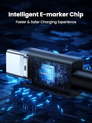 UGREEN 6.6 FT USB C to USB C Cable – 240 W Power Delivery & 40 Gbps High-Speed Data Transfer for Ultimate Connectivity | Compatible with Mac Book Pro/Air, i Phone 16 Series, Galaxy S24/S23, i Pad Pro/Air/Mini 6 | Durable Design for Everyday Reliability and Enhanced Performance