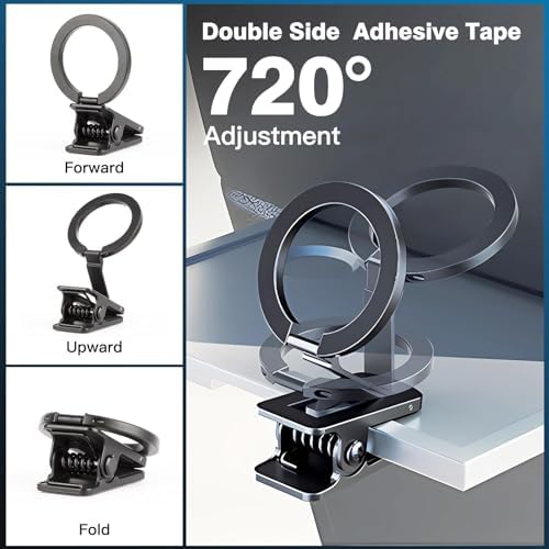 Mag Safe-Compatible Magnetic Phone Holder – Ultimate Hands-Free Car Mount for i Phone 15/14/13/12 Pro Max & Universal Smartphones – Adjustable Clamp for Optimal Viewing & Enhanced Grip – Seamless Navigation & Safe Media Control in Any Vehicle