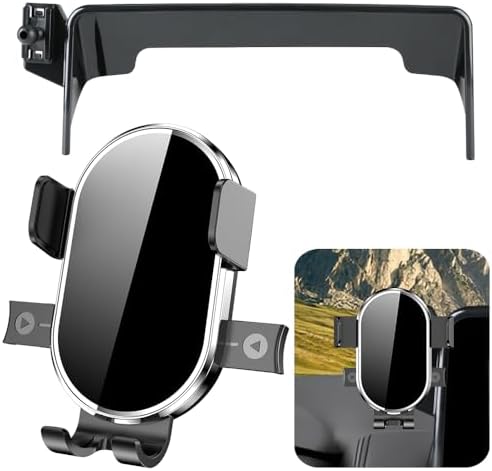 Nissan Armada Phone Holder 2017-2020 | Stylish Dashboard Mount for Secure Cell Phone Access | 360-Degree Adjustable Cradle for Optimal Visibility | Enhanced Driving Safety & Convenience | Premium Auto Accessory for Navigation & Hands-Free Calls