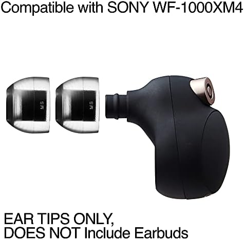 Upgrade Your Listening Experience with AZLA Crystal Standard (L) Earbud Tips – Premium Noise-Canceling Replacement for Wireless Headphones – Compatible with Shure, Sony, Beats, Sennheiser, Jabra, and JBL – Enhanced Comfort and Acoustic Clarity for Extended Use