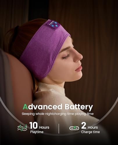 Perytong Wireless Bluetooth Sports Headband Headphones – Ultimate Comfort & Crystal-Clear Sound for Sleep, Yoga & Jogging – Perfect for Insomnia Relief, Meditation, and Easy Device Pairing
