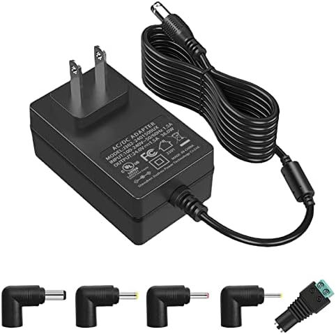 Universal 24 V 1.5 A Power Supply Adapter – Reliable AC to DC Charger for LED Strips and Electronics, Global 100-240 V Input, Adjustable Current Outputs for Versatile Device Compatibility and Optimal Performance