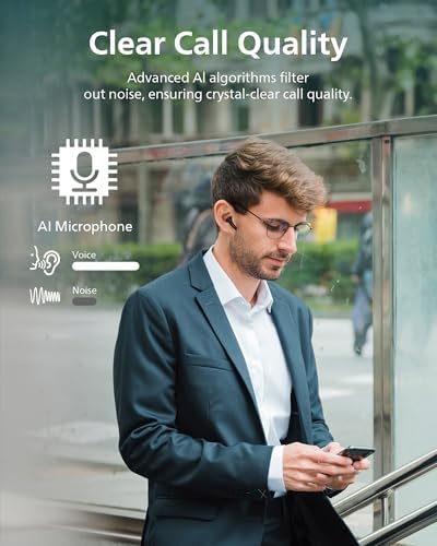 PHILIPS TAT1139 True Wireless Earbuds – Immersive 13 mm Drivers for Deep Bass, AI-Enhanced Call Clarity, 26-Hour Long Battery Life with Quick Charge, Advanced Bluetooth 5.4 for Effortless Pairing, IPX4 Water-Resistant Design for Active Lifestyles, Ergonomic Comfort Fit in Sleek Black Finish