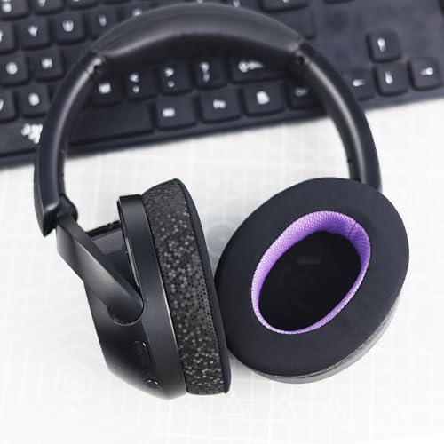 Upgrade Your Sony WH-XB910 N Headphones with Premium Memory Foam Earpads – Noise-Canceling Cushions Featuring Secure Buckle Design for Ultimate Comfort and Sound Isolation in Black – Perfect Replacement for Wired & Wireless Audio Enjoyment