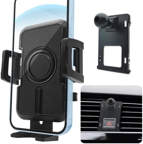 WAAPAK Universal Car Phone Holder Mount for 2015-2021 Golf R GTI – Adjustable Smartphone Cradle for Safe Navigation and Hands-Free Calls, Perfect for Thick Cases and Easy Installation, Enhances Driving Comfort and Interior Aesthetics WAAPAK Universal Car Phone Holder Mount for 2015-2021 Golf R GTI – Adjustable Smartphone Cradle for Safe Navigation and Hands-Free Calls, Perfect for Thick Cases and Easy Installation, Enhances Driving Comfort and Interior Aesthetics