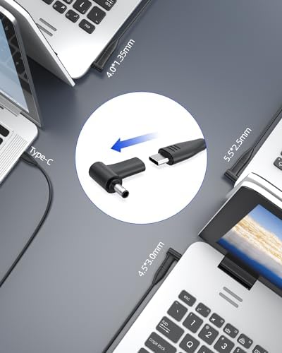 Asus Vivobook & Zenbook Compatible USB-C Charger – 65 W UL Certified Power Adapter for Enhanced Speed & Safety, Fits Multiple Models Including Vivobook 15, 17, Chromebook, Expert Book B5 – 24/7 Support & 30-Day Exchange Guarantee