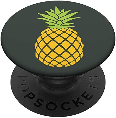 Midnight Green Pineapple PopSockets Grip and Stand for Phones and Tablets – Enhanced Compatibility and Speed