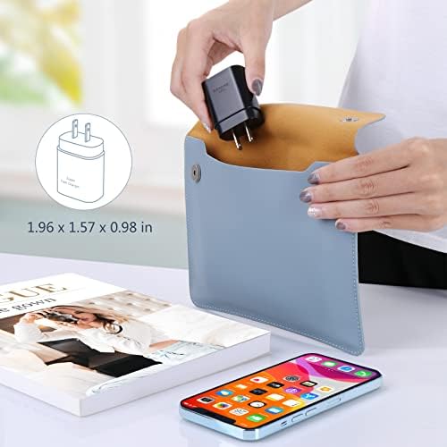 Costyle 25 W USB C Wall Charger with 6.6 FT Type C to C Cable – Ultra-Fast Charging for Samsung Galaxy S24/S25 Ultra, Note Series, and More – Compact, Lightweight, and Safe Power Solution for Home and Travel – Enhanced Compatibility and Performance