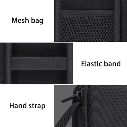 Ultimate Hard Shell Travel Case for UGREEN 25000 m Ah 145 W Power Bank – Superior Protection with Mesh Accessory Pocket and Secure Elastic Band – Waterproof and Durable EVA/Nylon Design for Travel Convenience – Soft Velvet Interior for Scratch Prevention – Case Only