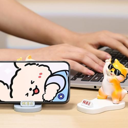 Cute Sea Animal Dolphin Cell Phone Stand Holder, Small Desk Phone Stand Mount for iPhone Android Samsung Galaxy Note – Enhanced Compatibility and Speed